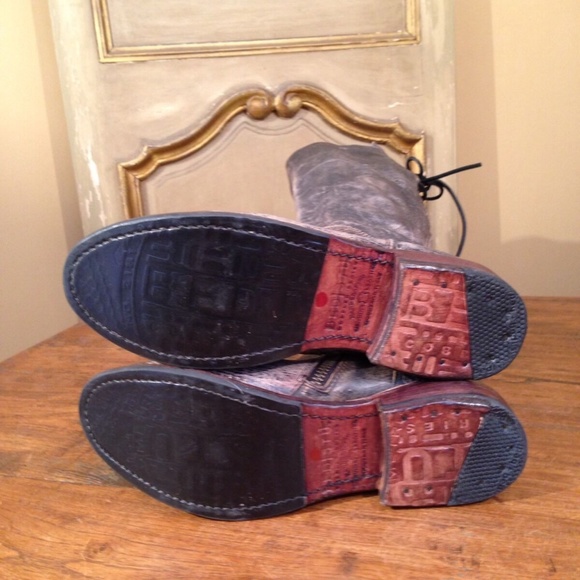 New Bed Stu Manchester Cobbler Series Knee High Riding Campus Boots Women's 6 - Picture 4 of 6